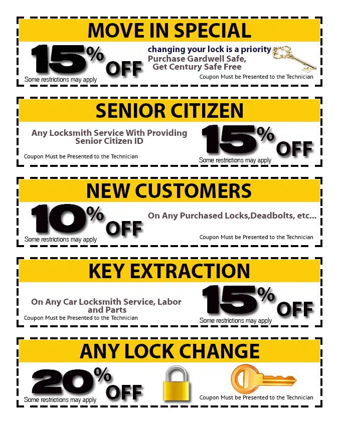 Security Locksmith Services Hampton, VA 757-742-8257 - coupon-img